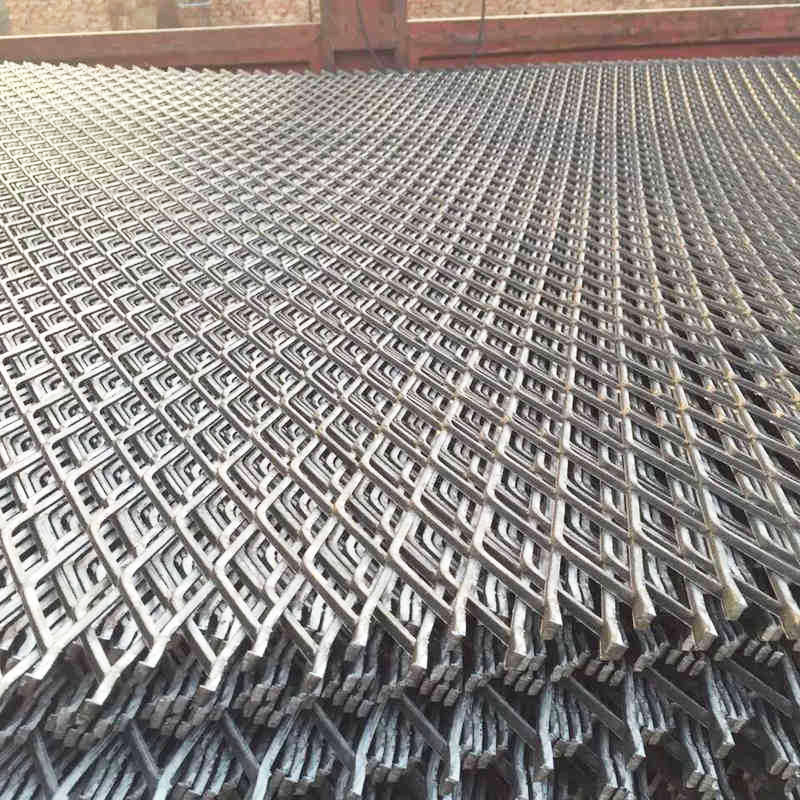 湖南厂家供应钢板网菱形拉伸钢板网网加厚吊顶钢板网菱形装饰网