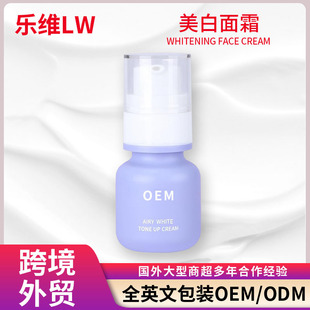 Cross-Border Export Whitening Cream Cosmetics Manufacturer Oem Custom Oem Processing Moisturizing and Moisturizing