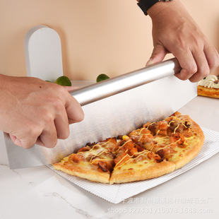 Manufacturer Customized Stainless Steel Pizza Cutting Baking Tool Flour Cutting Multifunctional Cutter Kitchen Tool Pizza Knife
