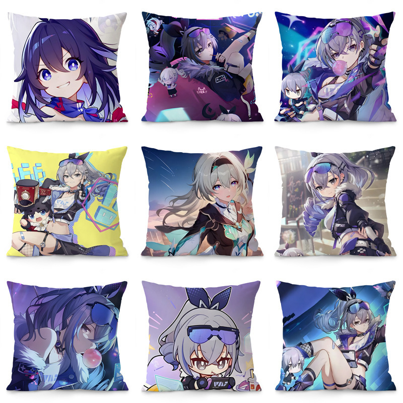 银狼周边抱枕可定崩坏星穹铁道玩偶游戏动漫等身车载沙发卧室靠枕