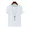 One white T -shirt,