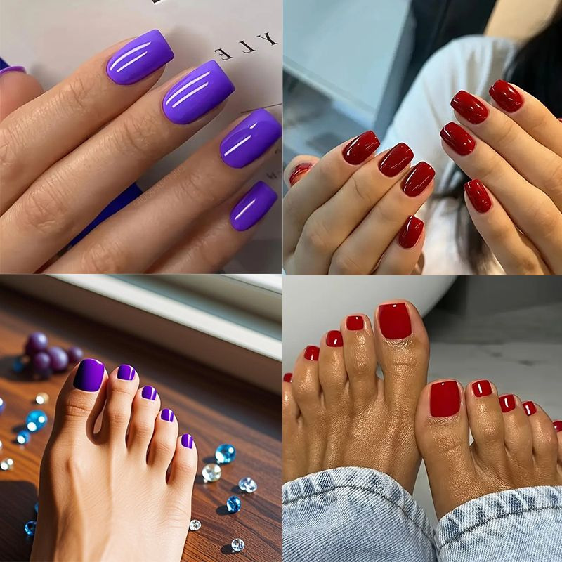 European and American Cross-Border Best-Selling Solid Color Nail Art Collection for Hands and Feet, Simple, Fashionable, Fresh, Solid Color Long Almond-Shaped Nails European and American Cross-Border Best-Selling Solid Color Nail Art Collection for Hands and Feet, Simple, Fashionable, Fresh, Solid Color Long Almond-Shaped Nails