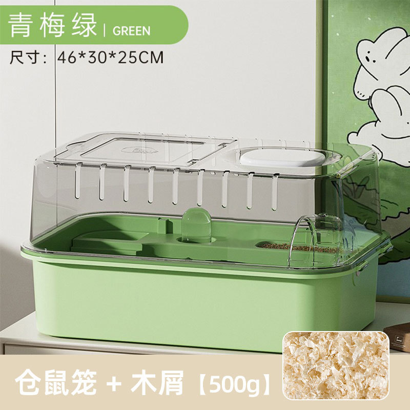 ハムスター用透明パノラマ豪華特大ヴィラ、ゴールデンハムスター用特大スペース、三線専用ペット用品|undefined