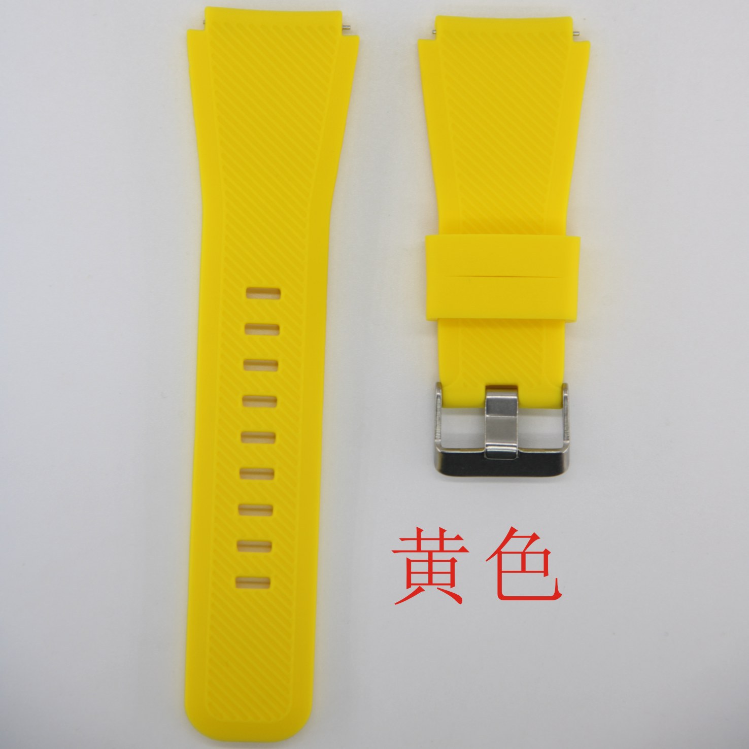 Para Samsung reloj Galaxy 3 Watch/3 engranaje S3 22mm moda correa de silicona