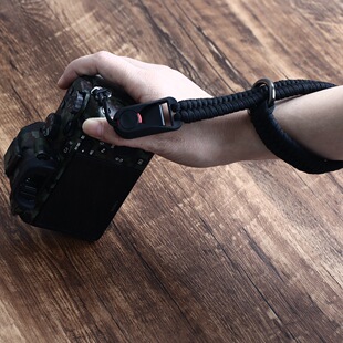 Backpacker S40 + round camera quick release wrist strap woven handmade wrist strap umbrella rope adjustable wrist lanyard