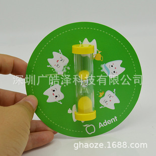 Cardboard Children's Toy Hourglass Timer Bathroom Supplies Household Plastic Hourglass Pvc Shower Hourglass