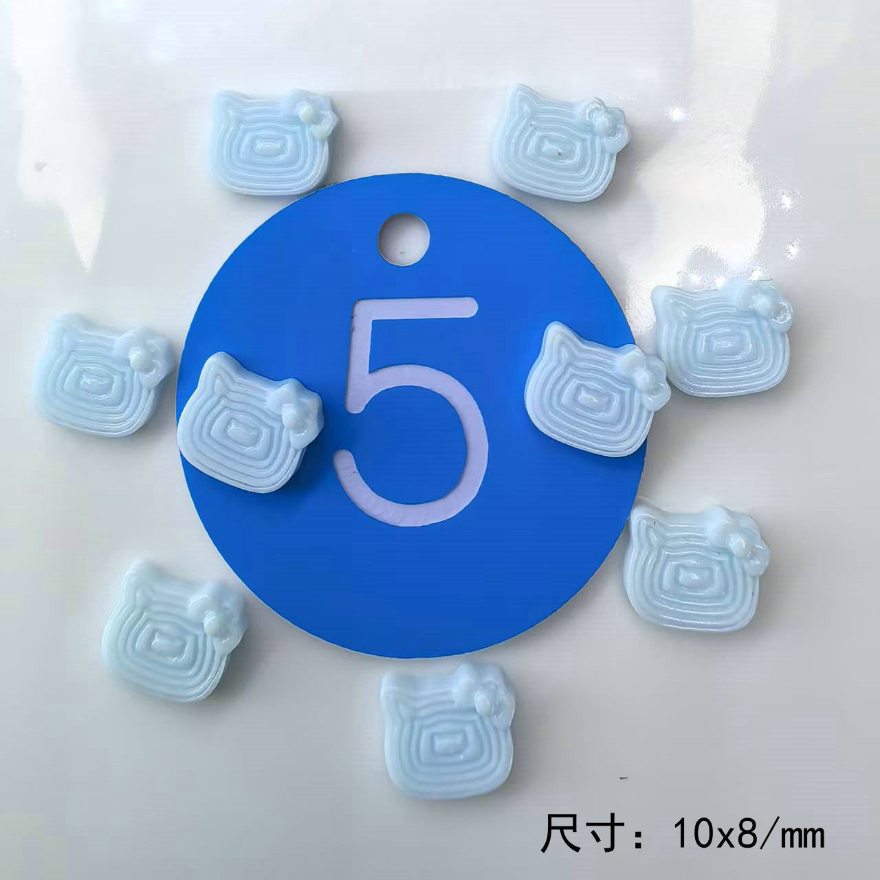 仿真食玩迷你饼干三丽鸥系列kt猫微缩卡通美甲穿戴甲盲盒填充饰