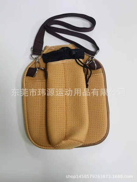 Pickleball racket bag with shoulder strap, outdoor breathable sports racket bag, can be customized with logo and change packaging