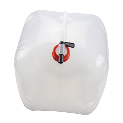 Outdoor Portable Foldable Bucket 10/15/20L Camping PE Corner Water Bag Large Capacity Car Water Bottle 