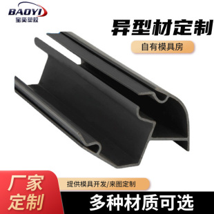 Pvc Extruded Profile Mold Opening Customized Fireproof Rolling Shutter Door Strips High Temperature Resistant Wear-Resistant Plastic Strips Pvc Decorative Strips