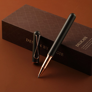 New High-End Metal Signature Pen Ballpoint Pen Logo High-Value Souvenir Gel Pen Practical Wholesale Pen