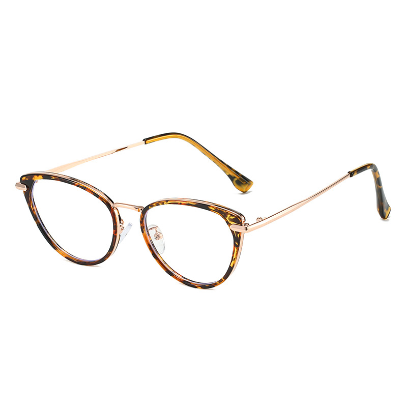 Stijlvolle cat-eye blauwlichtfilter bril dames tr90 montuur_voghion.com