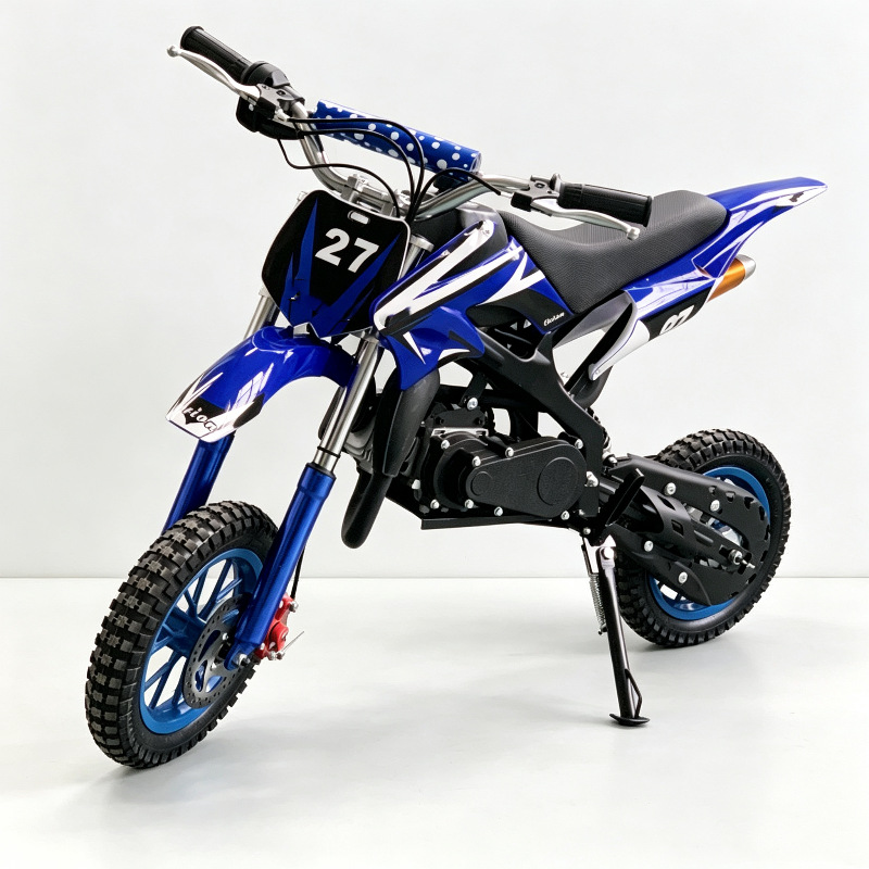 49Cc Two-Stroke Children's Mini High-Performance Two-Wheeled Off-Road Mountain Motorcycle Manufacturer's Supply for Cross-Border E-Commerce