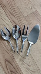 食器部品洋食ナイフフォークスプーンサラダフォーク三歯フォークスプーン