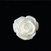 DIY shell Petalial Handmade Carving Drilling Flower Whitening White Shell Material Accessories Accessories Accessories B1-B24