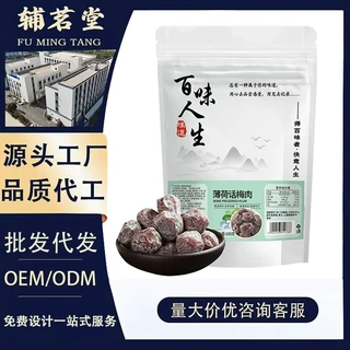薄荷话梅肉馋嘴格格话梅粒无核话梅肉酸果脯蜜饯果干解馋批发代发