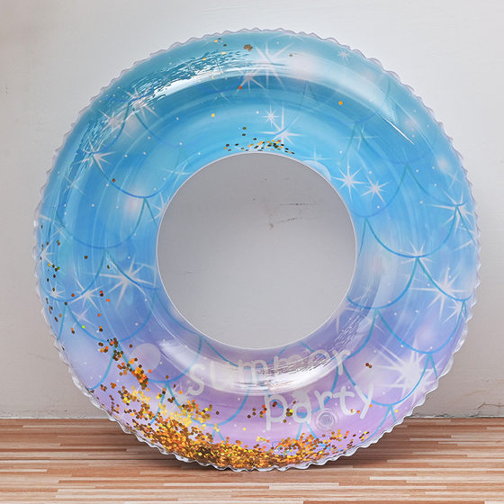 Children's swimming ring thickened outdoor water inflatable toys new net red lifebuoy armpit swimming ring wholesale