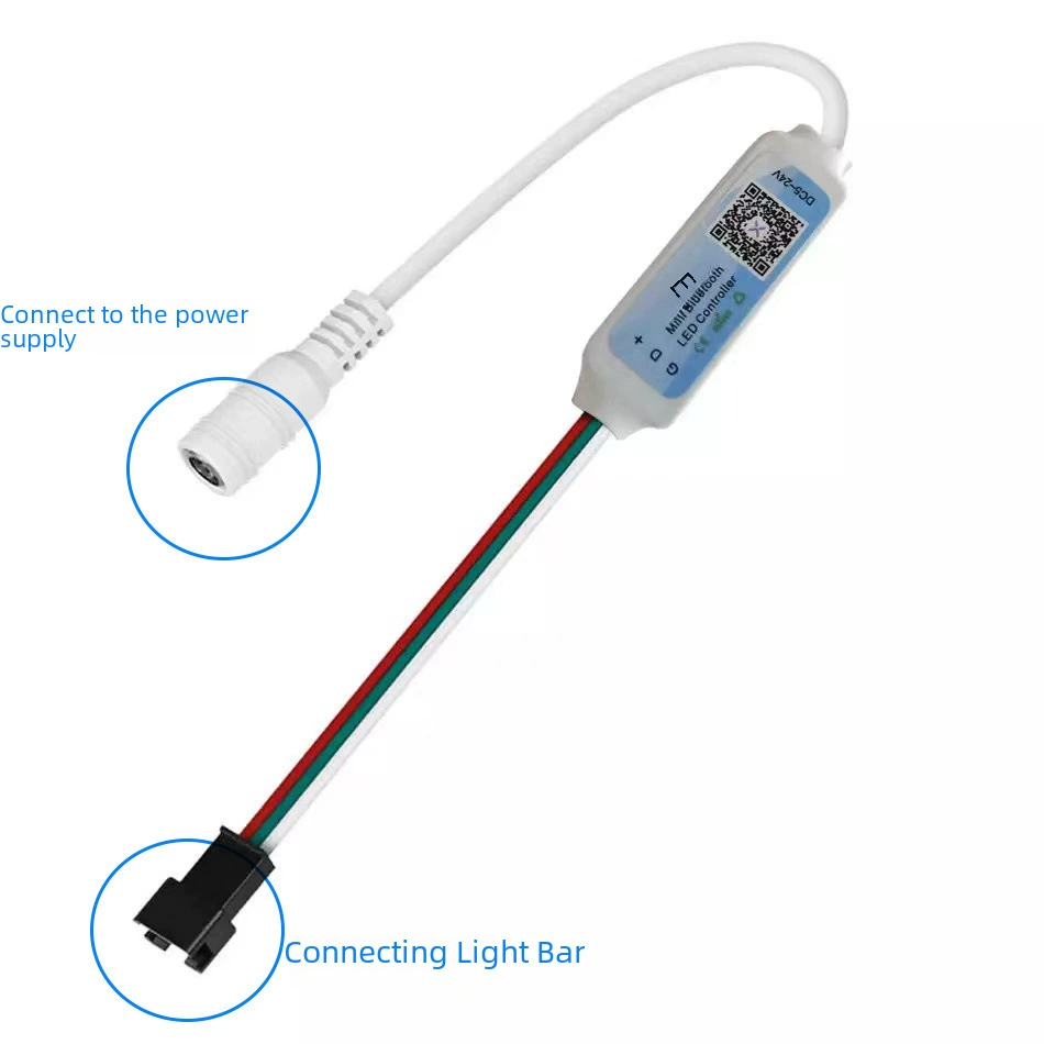 Xilai Lantern SP621E Mini Micro Microbi Музыкальный LED контроллер APP Bluetooth Фантомный контроллер