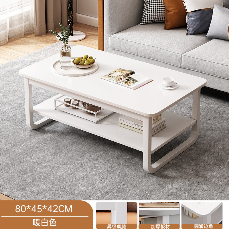 Mesa de centro, mesa pequeña, sala de estar, sofá doméstico, mesa lateral, apartamento pequeño moderno simple, dormitorio de alquiler, mesa de té simple