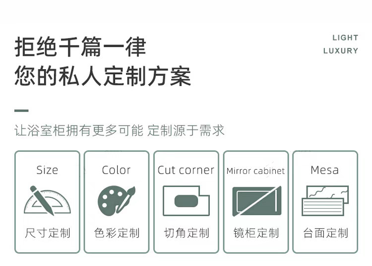 Processing of irregularly cut corner bathroom washbasins, rock plate ceramic washbasins, and beveled corner bathroom cabinets undefined