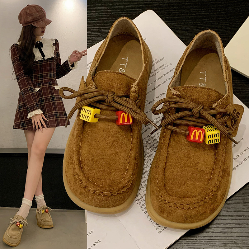 勃肯单鞋女鞋子2025年秋季新款复古一脚蹬袋鼠鞋全包博肯鞋豆豆鞋|undefined