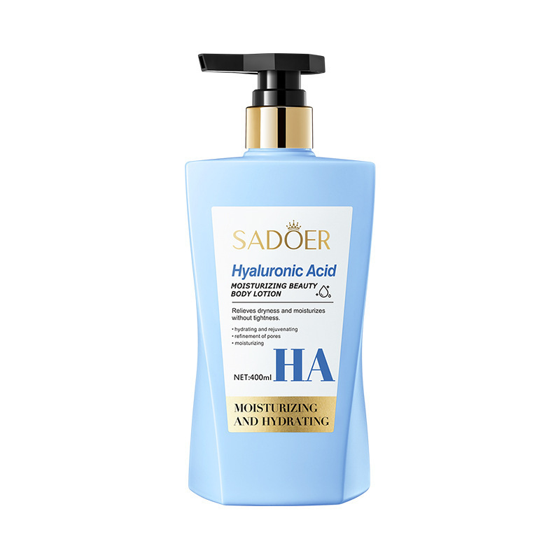 (Cross-border trading), transparent body cream with hyaluronic acid, 400 ml