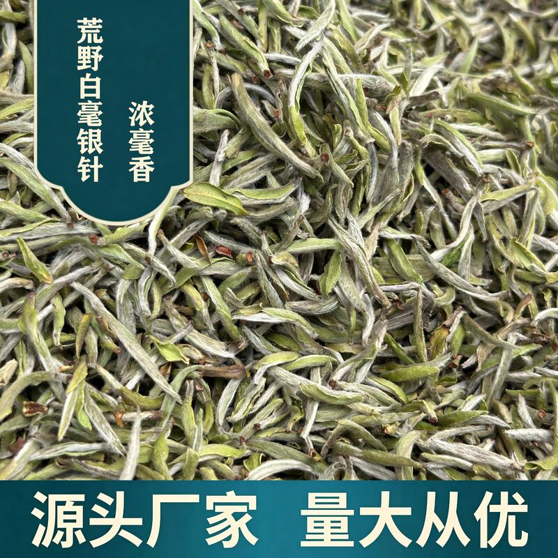 2026 Wilderness White Silver Needle High Mountain Premium Grade White Tea for Personal Consumption, Loose Tea Wholesale White Tea Leaves
