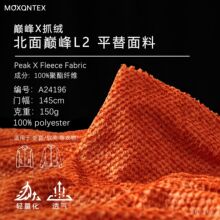 抓绒面料 秋冬保暖面料透气轻量化全涤纶外套软壳布料
