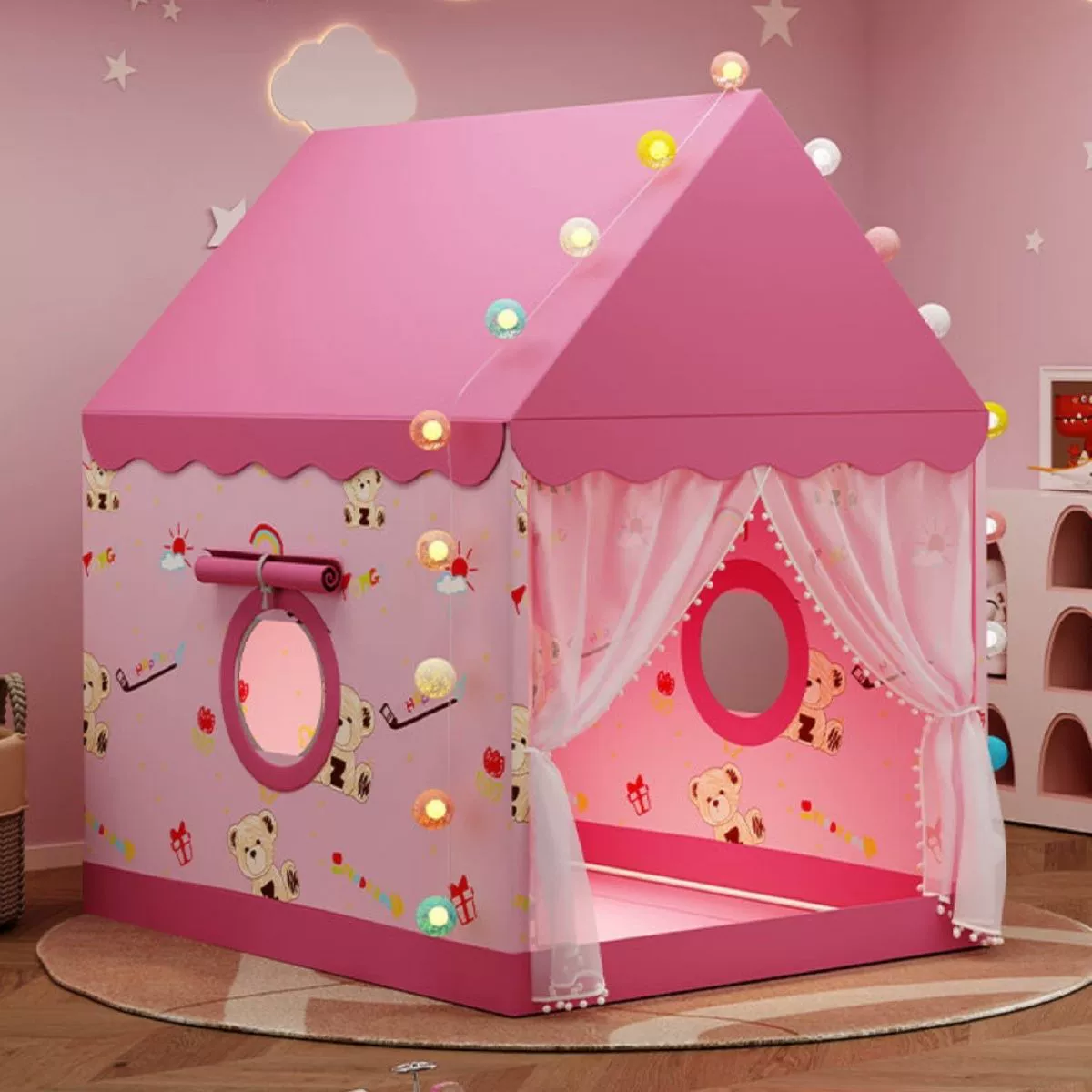 TEDDY ZOO Teddy Paradise детский шатер для дома игровой домик маленький домик замок дом принцессы игрушки