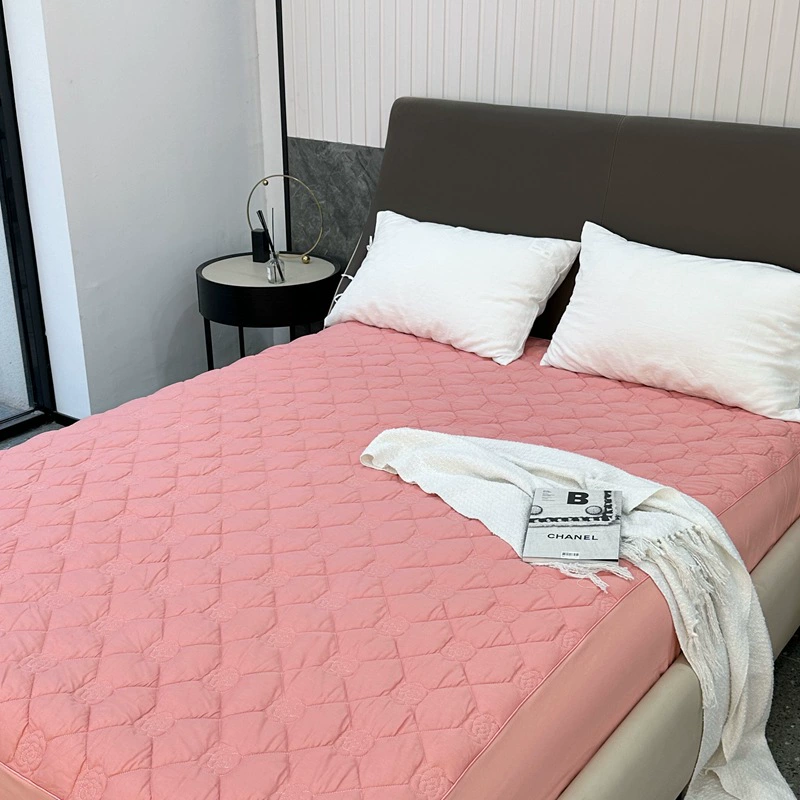 Antibacterial cotton sheet, quilted bedspread, dust cover, mattress, protective cover, increased thickness