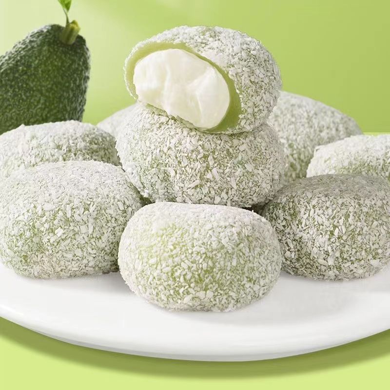 Avocado Miso Bean Puff Popcorn Snow Cream Noodles office