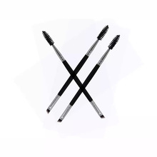 美妆外贸新款化妆刷多功能精品现货双头眉刷现货无LOGO厂价直销