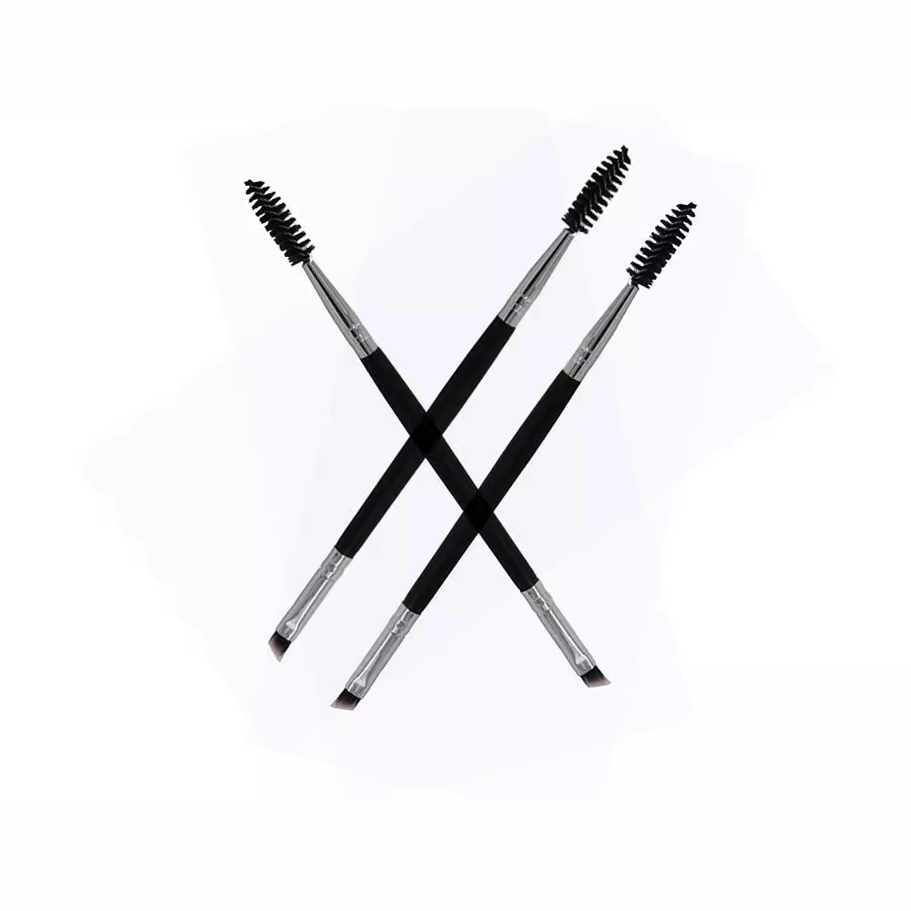 美妆外贸新款化妆刷多功能精品现货双头眉刷现货无LOGO厂价直销