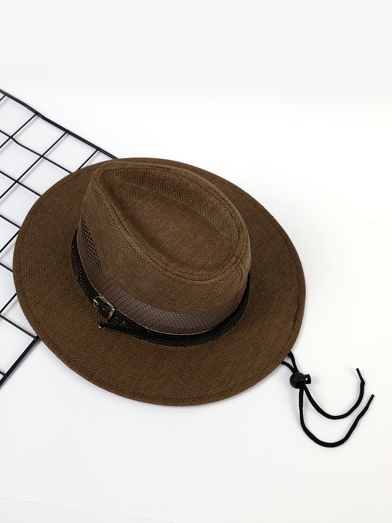 Sombrero de verano de los hombres papá sombrero de sol transpirable malla sombrero de paja hueco sombrero de sol fino viejo hombre sombrero fresco