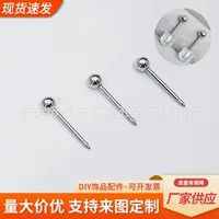 Earrings stainless steel, piercing, (Physicals)