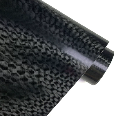 Fiber Black Self-Adhesive Interior Rearview, Auto Color Change Film