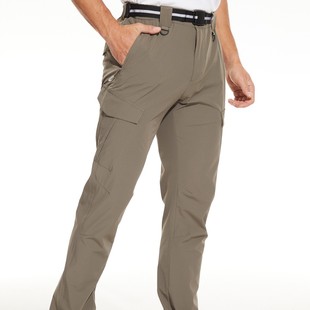 Foreign Trade Sports Quick-Dry Pants, Lightweight Waterproof Softshell Pants, Summer Outdoor Hiking Pants, Tear-Resistant, Quick-Dry, Water-Repellent