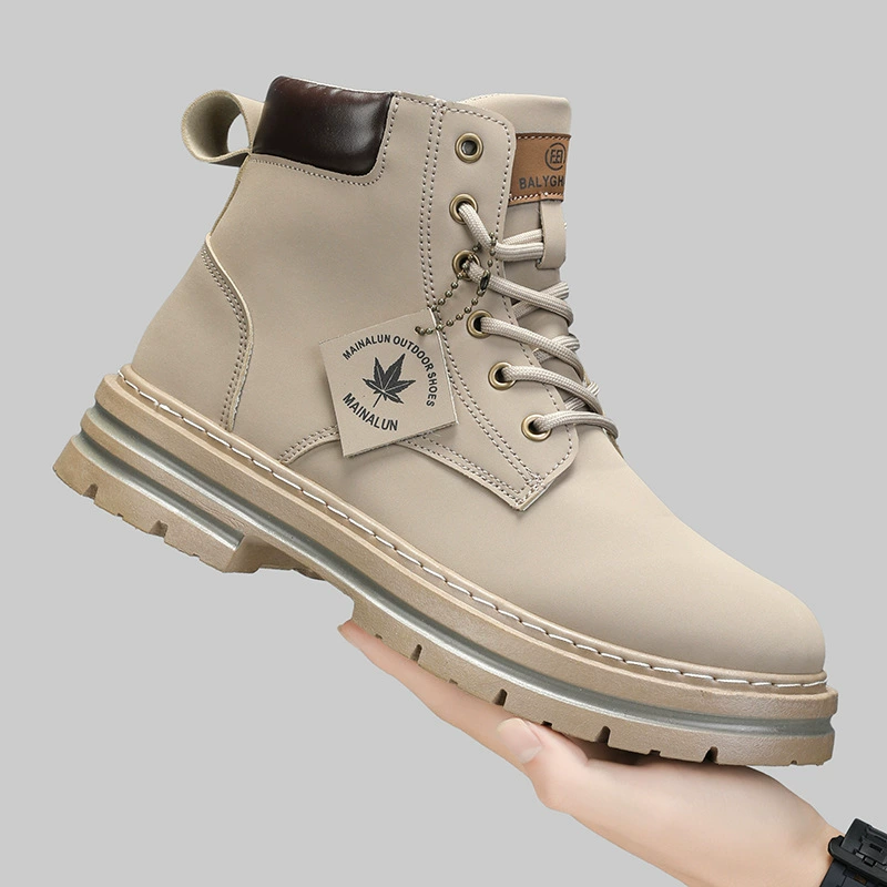 Martin сапоги мужская обувь зимой высокий английский стиль спорт и досуг дизайн ниша юные модные сапоги