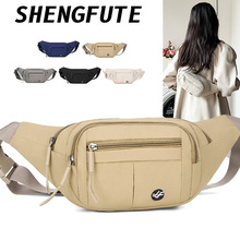 2025春季新款腰包男休闲韩版轻便小包时尚运动胸包单肩斜挎包-