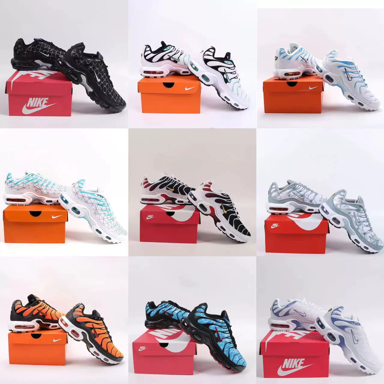 Putian 2024 TN1 поколение обуви на воздушной подушке 39-46 повседневная спортивная обувь для бега с синими шарами для трансграничной торговли