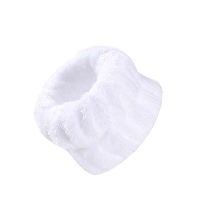 Arco banda de pelo al por mayor de las niñas de color sólido todo partido de maquillaje absorbente de sudor-limpieza lavado de cara correa de muñeca de franela banda de pelo