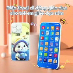 新款儿童早教益智手机玩具宝宝早教手机可充电早教印尼越南英语泰