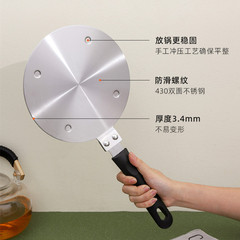 New stainless steel induction cooktop heating plate glass ceramic vessel universal magnetic pad detachable handle heating disc