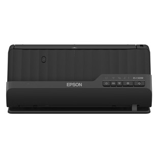 Epson (EPSON)ES-C320W U-shaped paper feed vertical scanning document \card \passport scanning