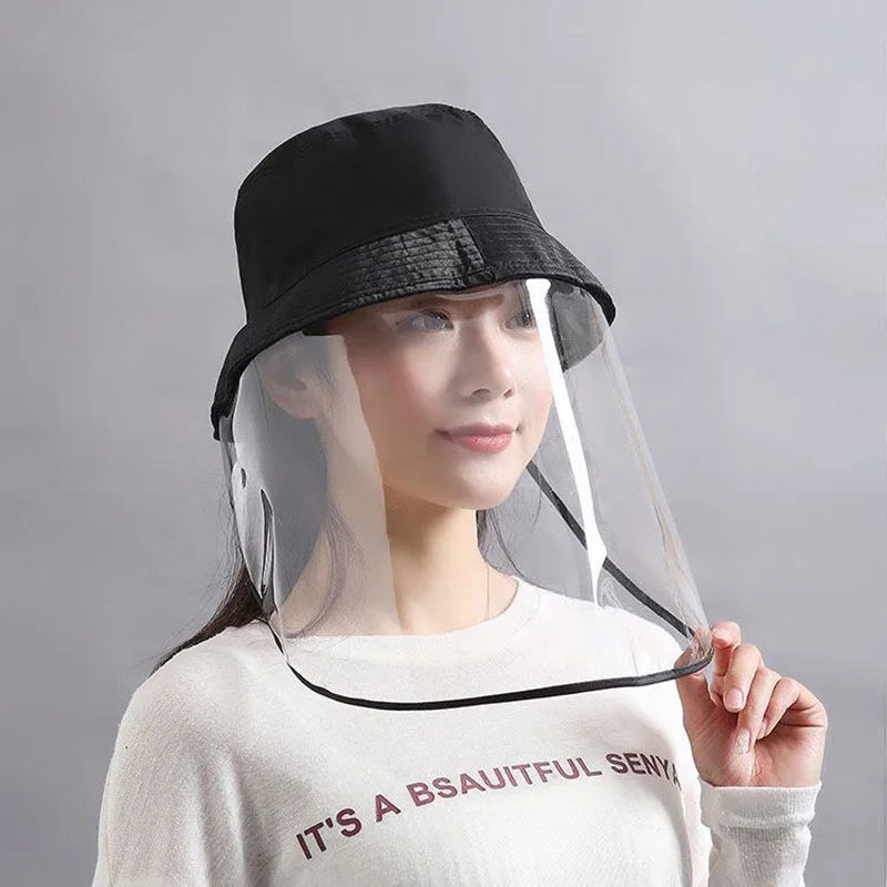 护脸防护面罩帽防油烟炒菜防油溅做饭遮面部罩防溅油厨房女款