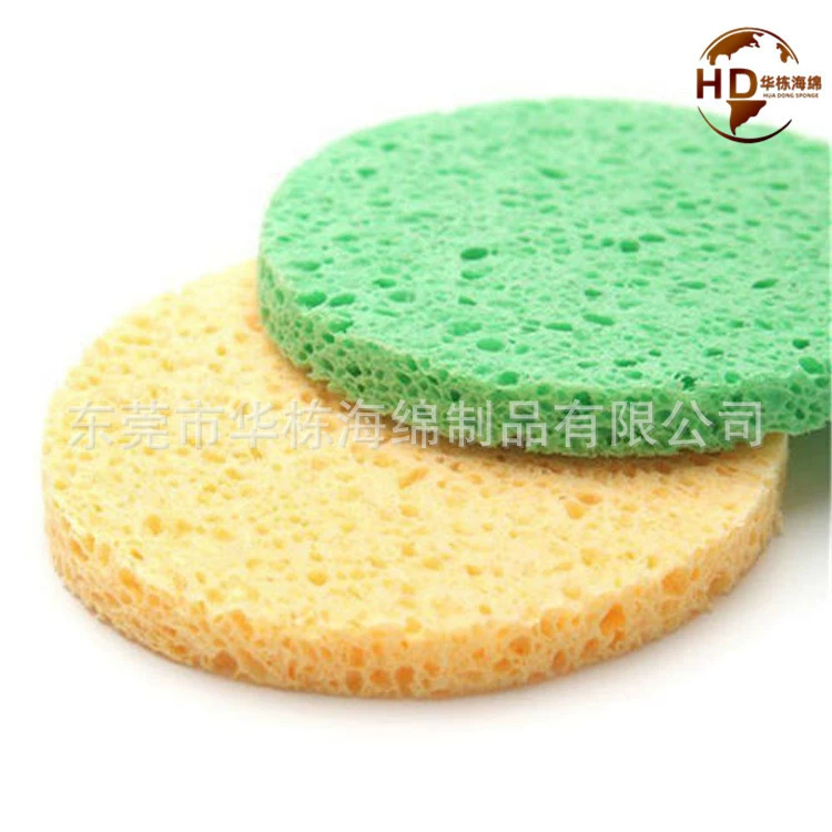 Фабрика-поставщик посудной губки для мытья посуды Amazon Kitchena Cleaning Wood Pulp Sponge Degreasing Dishwashing Wood Pulp Cotton