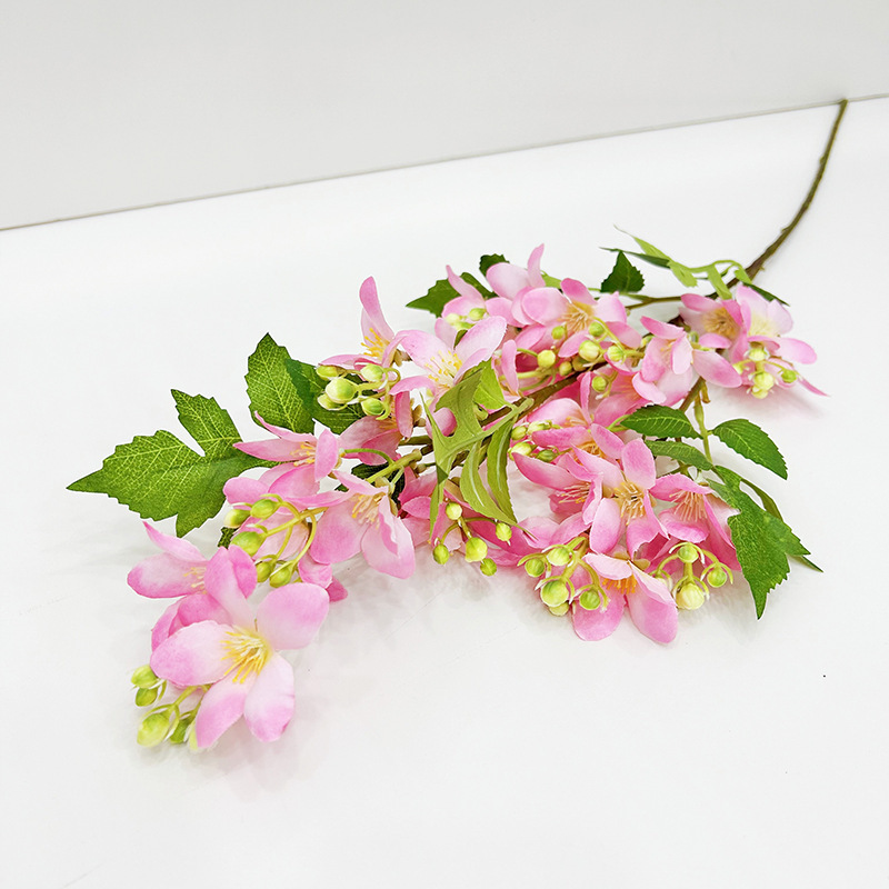 仿真花桂花枝连翘花枝千里香婚庆家居装饰酒店装饰拍摄道具假花|undefined