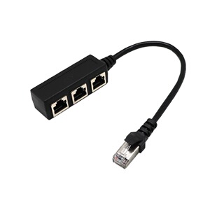 �羳RJ45��̫�Wһ�����W�����L�D�Ӿ� 1����3ĸ�W�j�m�����B�Ӿ�