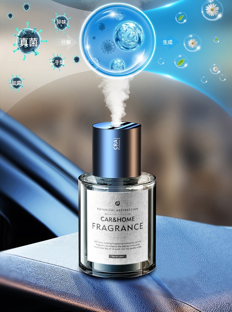 Smart Car Aromatherapy Machine, Car Perfume Automatic Spray Humidifier, In-Car Fragrance, Car-mounted Auto Start/Stop Aromatherapy Machine