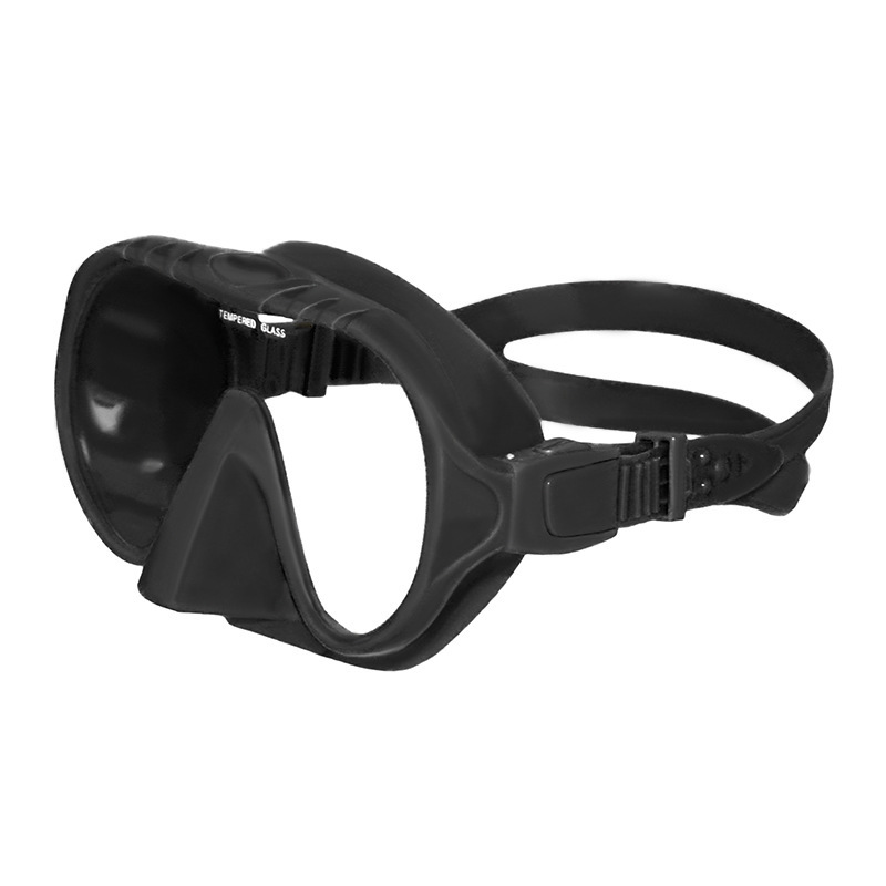 Hotdive líquido de silicona templado vidrio sin marco gafas de buceo anti-niebla lente libre sumergible buceo gafas de pulmón